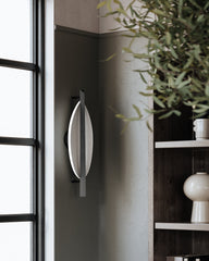 Ithaca Sconce 24" by Hudson Valley Lighting, 400 Lumens, Dimmable, Black Nickel Finish, UL Damp Rated