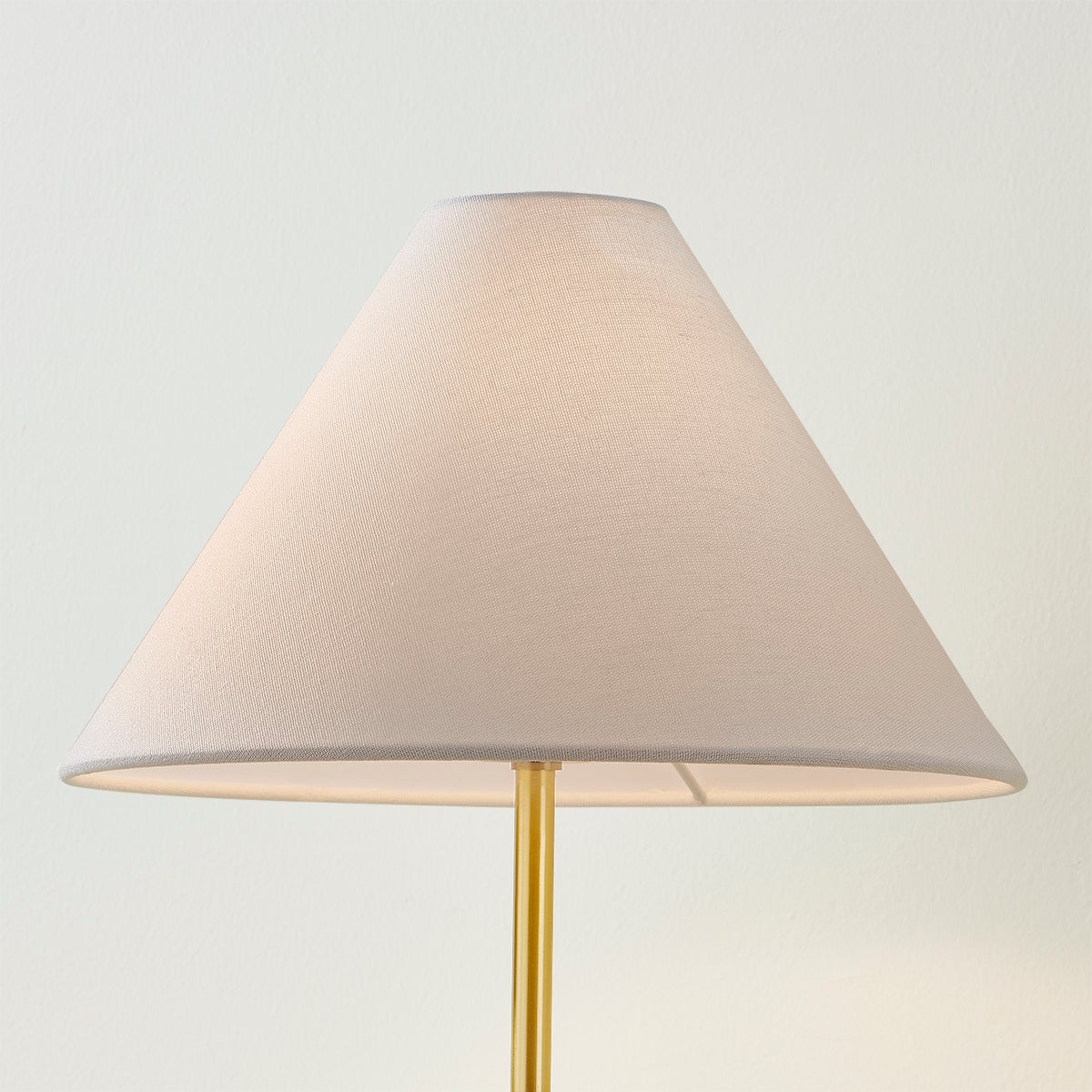 Jewel Table Lamp HL864201-AGB by Mitzi, Dimmable Aged Brass Finish with White Linen Shade, 16" Tall