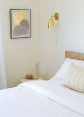 Mitzi Kai Sconce - Mid-Century Modern Wall Light with Dimmable Feature in Aged Brass or Old Bronze Finish