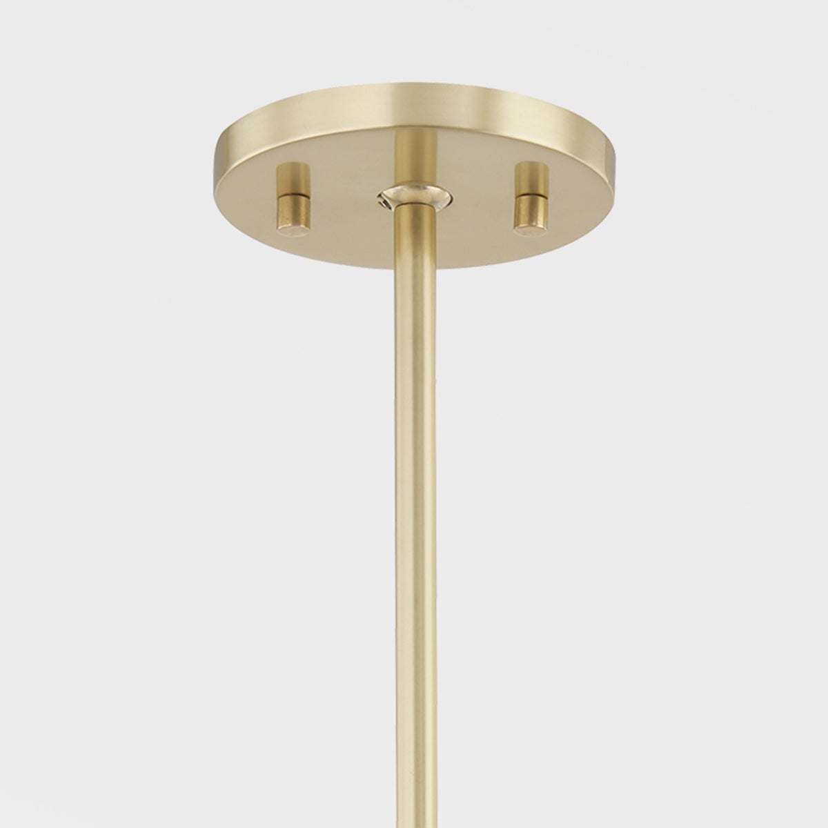 Mitzi Karin X-Large Pendant Light - Adjustable 23.5"-59.5", Dimmable, Aged Brass/Nickel Finish
