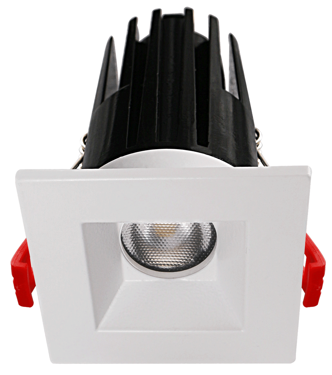 2" White Square Recessed LED Ceiling Light - 7W - 5CCT - 480 Lumens - Lotus LED Lights