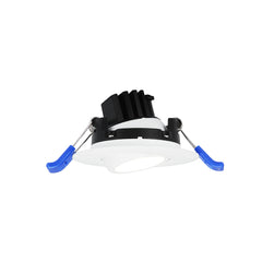 2" Eyeball Gimbal Recessed LED Ceiling Light - 5 Watt - 380 Lumens - 2700K - White Finish