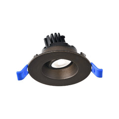 2" Round High Output Regressed Gimbal Recessed LED Ceiling Light - 5.5 Watt - 530 Lumens - 4000K - Oil Rubbed Bronze Finish by Lotus LED Lights - Lotus LED Lights