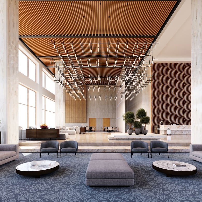 SONNEMAN Labyrinth Square Chandelier 10,500 Lumens Dimmable LED Modern Lighting 18.75"H x 74.25"W