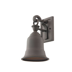 Liberty Wall Sconce by Troy Lighting, Heritage Bronze, Dimmable, Weather Resistant, Indoor/Outdoor 11.5" H