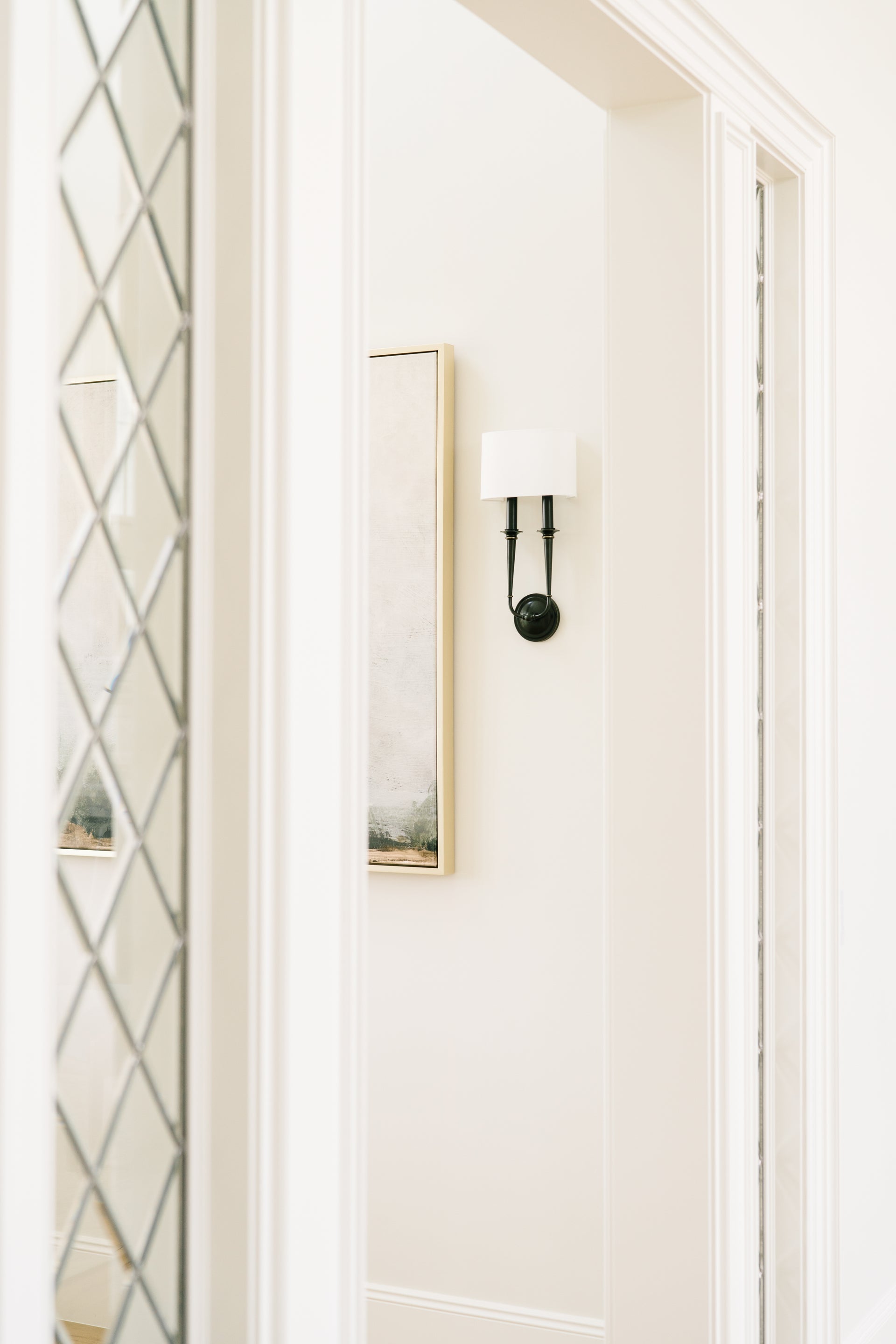Lourdes 2-Light Sconce By Hudson Valley Lighting - Elegant Off-White Shade, Multiple Finishes, UL Damp Rated