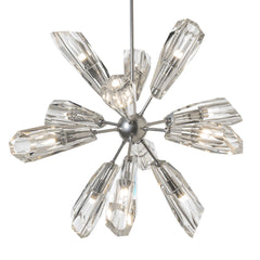 Luma 12-Light Starburst Pendant by Hubbardton Forge - Elegant Dimmable Fixture for Modern Spaces