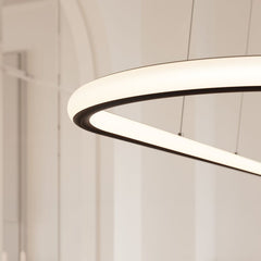 Luna 48-Inch LED Racetrack Pendant Light by SONNEMAN - Dimmable, Energy-Efficient, Modern Design