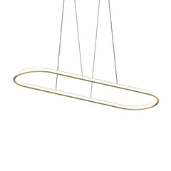 Luna 60-Inch LED Racetrack Pendant Light by SONNEMAN - Dimmable, 7000 Lumens, Energy-Efficient, Multiple Finishes