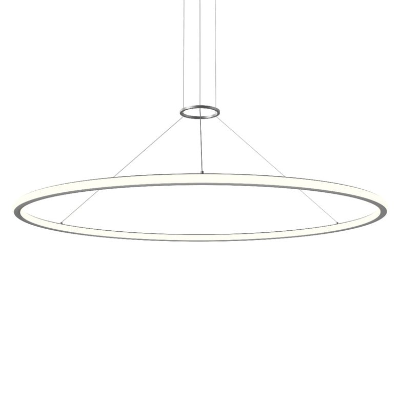 SONNEMAN Luna 60-Inch LED Round Pendant Light with Dimmable Energy Efficient Design in Multiple Finishes