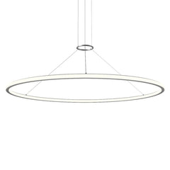 SONNEMAN Luna 60-Inch LED Round Pendant Light with Dimmable Energy Efficient Design in Multiple Finishes