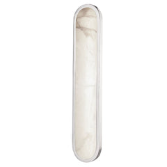 Manhasset Large Sconce 28" by Hudson Valley Lighting with Alabaster Shade & Dimmable LED Bulb
