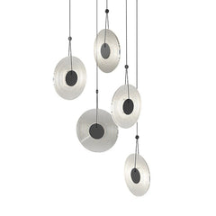 Meclisse 5-Light LED Chandelier by SONNEMAN with Dimmable Function and Rotating Design