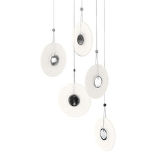 Meclisse 5-Light LED Chandelier by SONNEMAN with Dimmable Function and Rotating Design