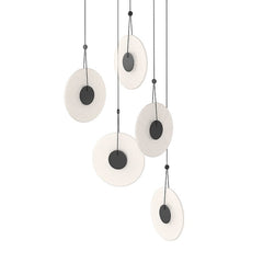 Meclisse 5-Light LED Chandelier by SONNEMAN with Dimmable Function and Rotating Design