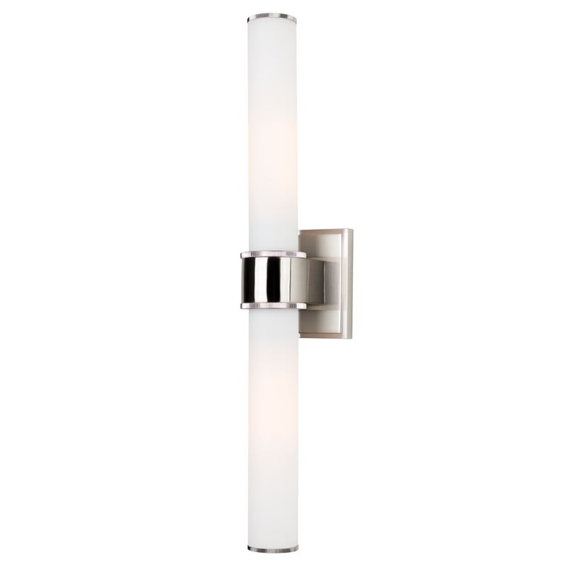 Mill Valley 2-Light Bath Sconce by Hudson Valley Lighting - Dimmable, UL Damp Rated, Multiple Finishes