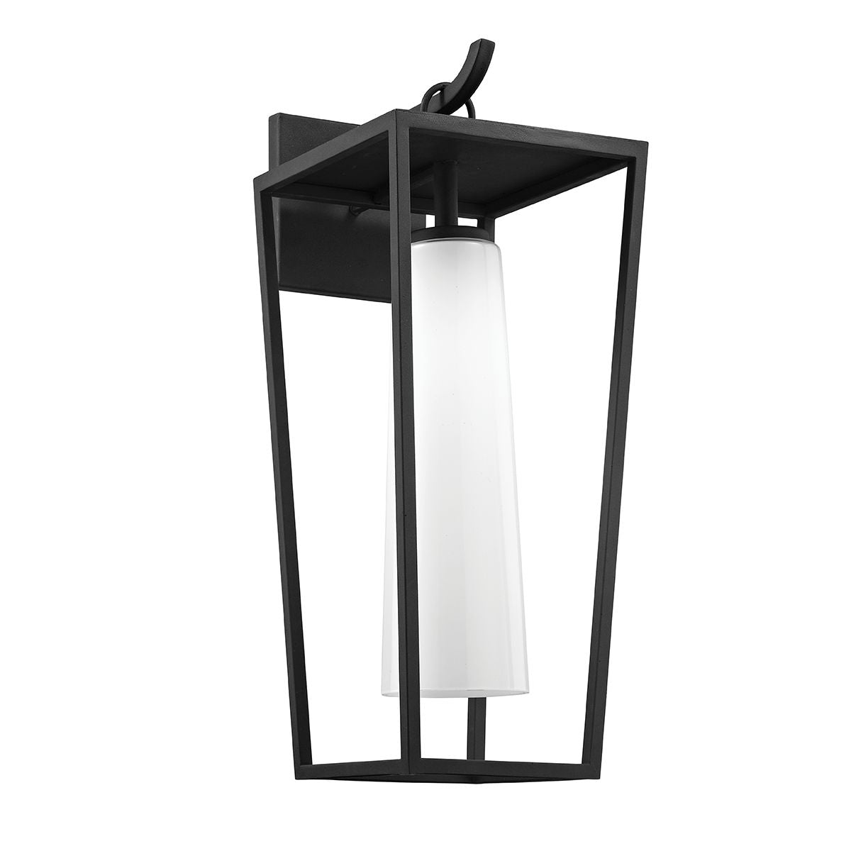 Mission Beach 23" Large Outdoor Wall Sconce by Troy Lighting, Textured Black, Dimmable, Weather-Resistant