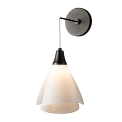 Mobius Low Voltage Sconce by Hubbardton Forge - Elegant Petal Motif, Dimmable, Energy Efficient Lighting