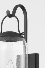 Napa County Outdoor Wall Sconce by Troy Lighting, Dimmable, UL Wet Rated, 17.5" H, French Iron Finish