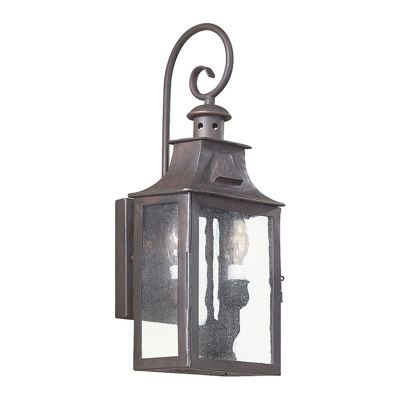 Newton Outdoor Wall Sconce by Troy Lighting, 2-Light, Weather-Resistant, Contemporary Design