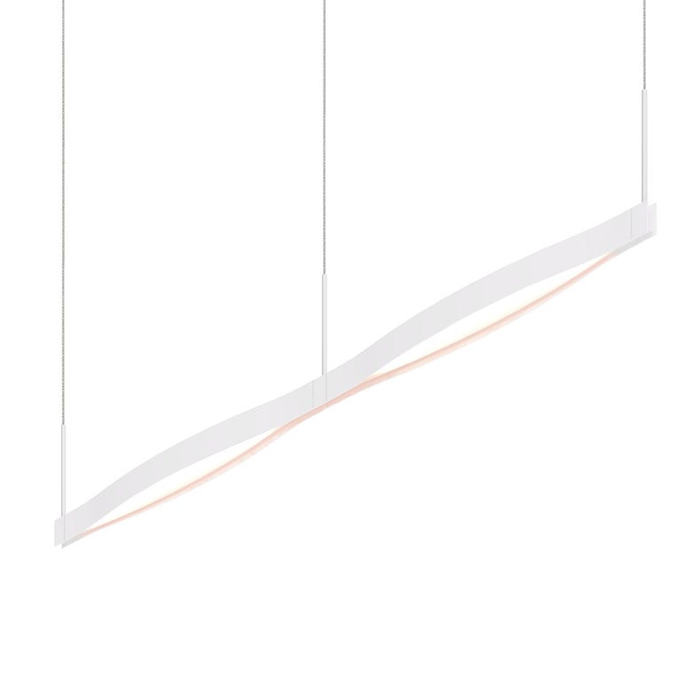 Ola Double Linear LED Pendant Light by SONNEMAN - Energy Efficient, Dimmable, 3000K, 2200 Lumens