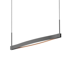Ola 1-Light Linear LED Pendant by SONNEMAN - Dimmable, 1100 Lumens, 3000K Warm Glow, Modern Design