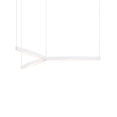 Ola Tri-Star LED Pendant Light by SONNEMAN - Dimmable, 3300 Lumens, 3000K Warm Light, 55" Wide