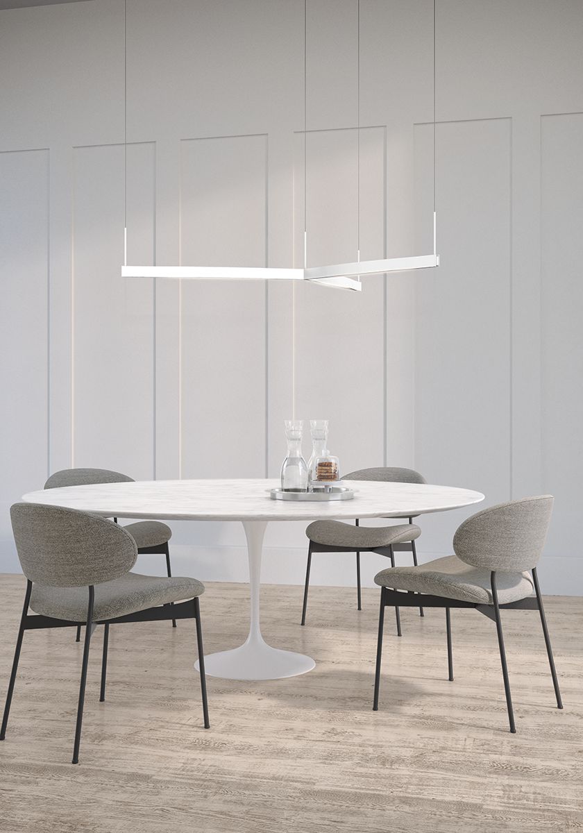 Ola Tri-Star LED Pendant Light by SONNEMAN - Dimmable, 3300 Lumens, 3000K Warm Light, 55" Wide