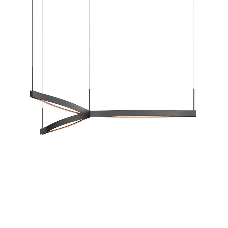 Ola Tri-Star LED Pendant Light by SONNEMAN - Dimmable, 3300 Lumens, 3000K Warm Light, 55" Wide