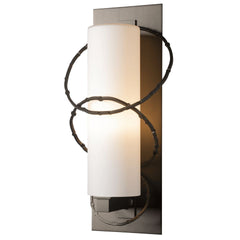Olympus Large Outdoor Sconce by Hubbardton Forge, 100W, Dimmable, Handcrafted Aluminum, UL Wet Rated