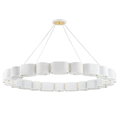 Opal Large Chandelier 22 Lights by Corbett Lighting with Dimmable Capability and Adjustable Height