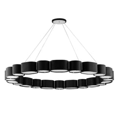Opal Large Chandelier 22 Lights by Corbett Lighting with Dimmable Capability and Adjustable Height