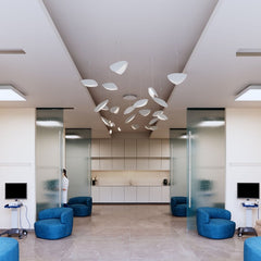 Papillons 24-Light LED Chandelier by SONNEMAN, Adjustable Height, Dimmable, Energy Efficient, 3000K Warm Glow