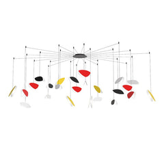 Papillons 24-Light LED Chandelier by SONNEMAN, Adjustable Height, Dimmable, Energy Efficient, 3000K Warm Glow