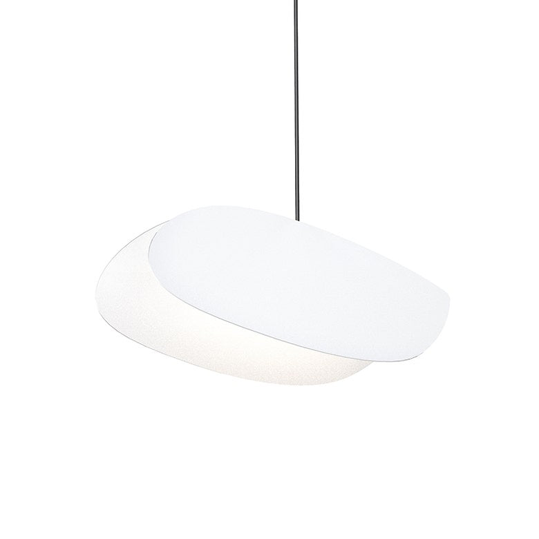 Papillons Oval LED Pendant Light by SONNEMAN, 9W, 800 Lumens, Adjustable Height, Artful Design