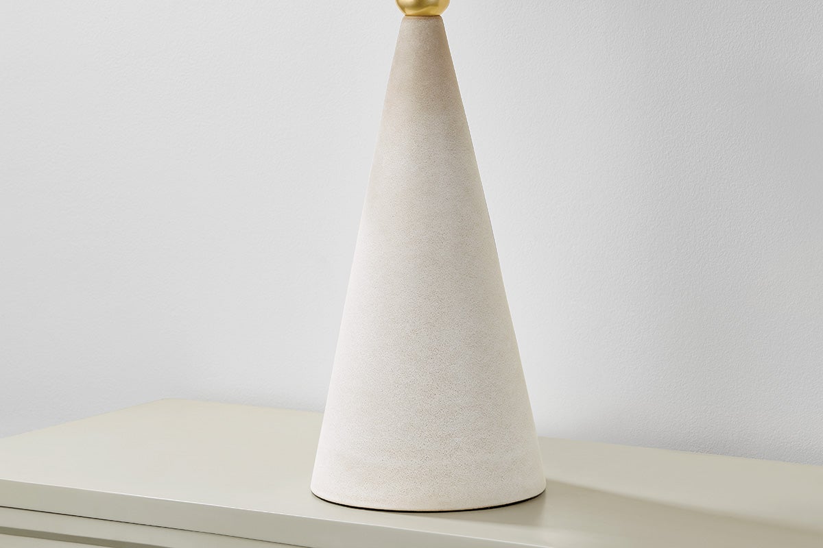 Mitzi Perilla 28" Modern Table Lamp With Natural Woven Shade, Dimmable Aged Brass Finish