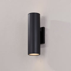 Perry Large Outdoor Wall Sconce by Troy Lighting, Energy Efficient, Wet Rated, Modern Design, 14.5" Height