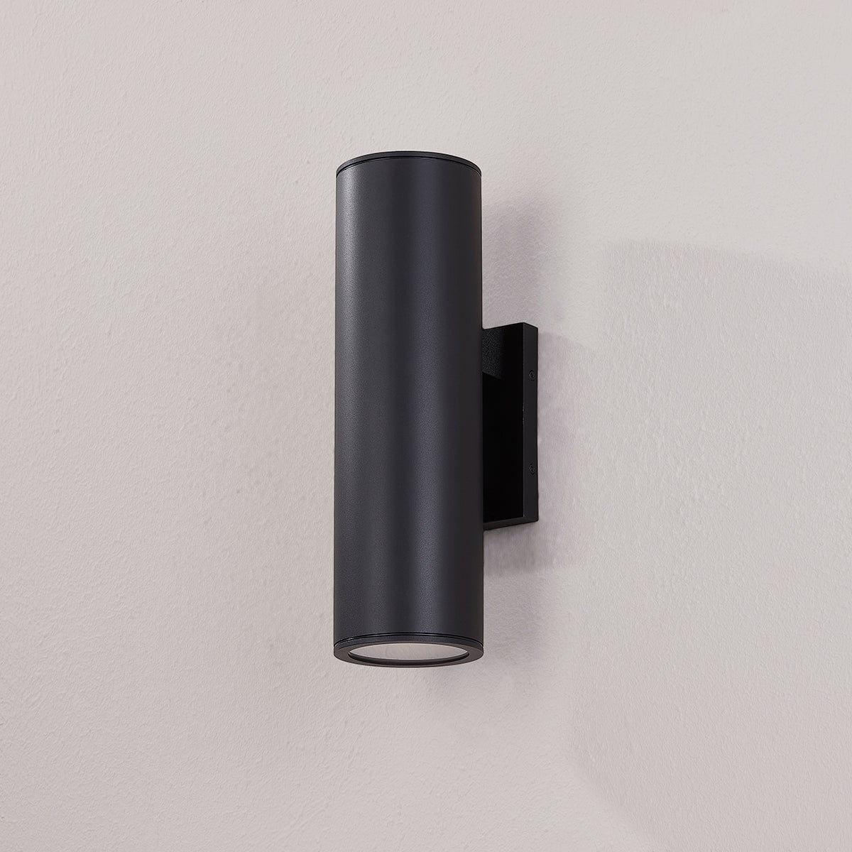 Perry Large Outdoor Wall Sconce by Troy Lighting, Energy Efficient, Wet Rated, Modern Design, 14.5" Height