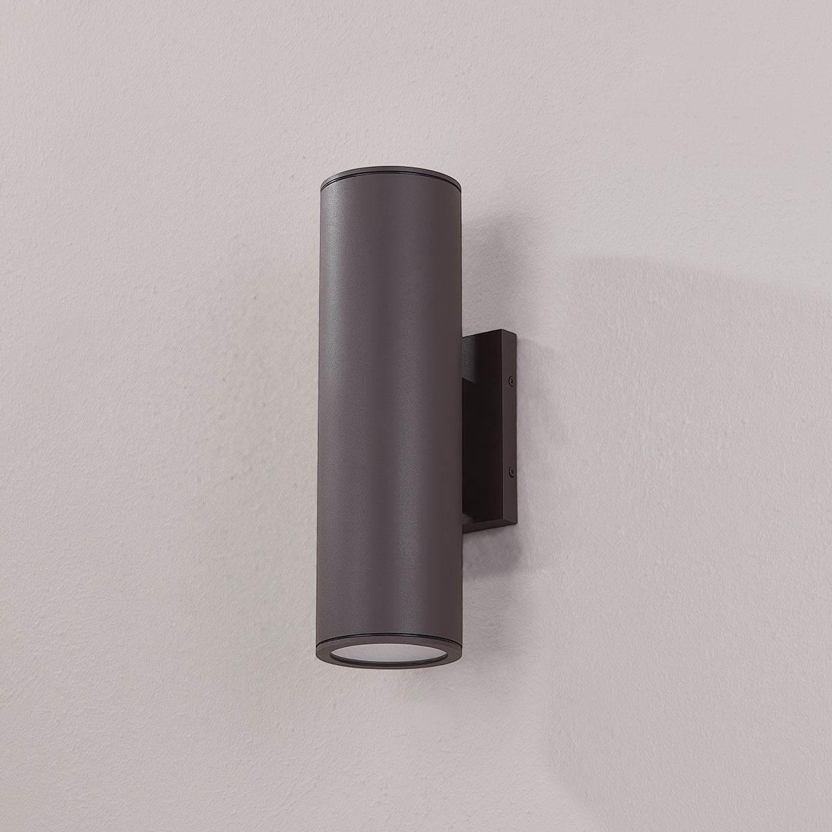 Perry Large Outdoor Wall Sconce by Troy Lighting, Energy Efficient, Wet Rated, Modern Design, 14.5" Height