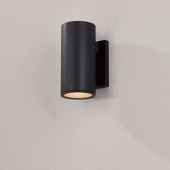 Perry Outdoor Wall Sconce By Troy Lighting, Dimmable, ETL Wet Rated, 9"H x 4.5"W x 5.5"E