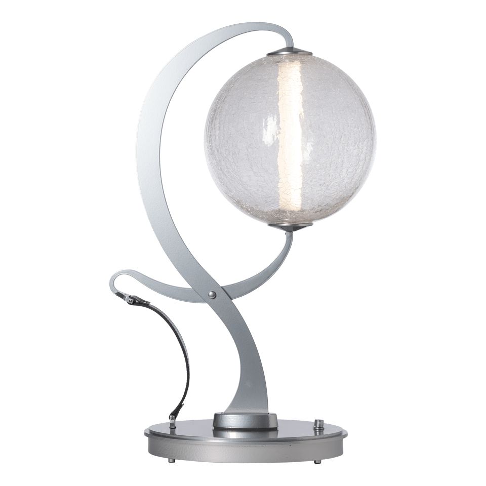 Hubbardton Forge Pression Table Lamp - Vintage-Inspired Design, Unique Glass Globe, Energy Efficient LED