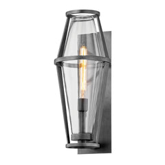 Prospect Large Graphite Outdoor Wall Sconce by Troy Lighting, Dimmable, 22.5" H, UL Wet Rated