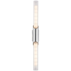 Pylon 2-Light Damp Rated Wall Sconce by Hudson Valley Lighting with Stylish Glass Shades