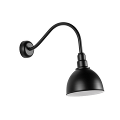 Ventura Wall Sconce by Troy RLM Lighting - Modern Matte Black Outdoor Light, Dimmable, UL Wet Rated