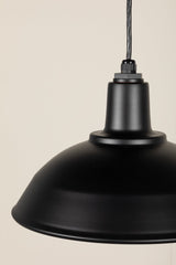 Tahoe Pendant Light by Troy RLM Lighting - Matte Black Aluminum, Dimmable, UL Wet Rated, 100W Max