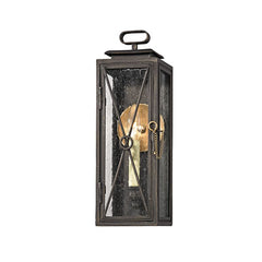 Randolph Outdoor Wall Sconce 15.75" by Troy Lighting, Dimmable, Weather-Resistant, Vintage Bronze Finish