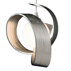 Hubbardton Forge Riza 1-Light Low Voltage Mini Pendant, Dimmable, Handcrafted, Adjustable Height