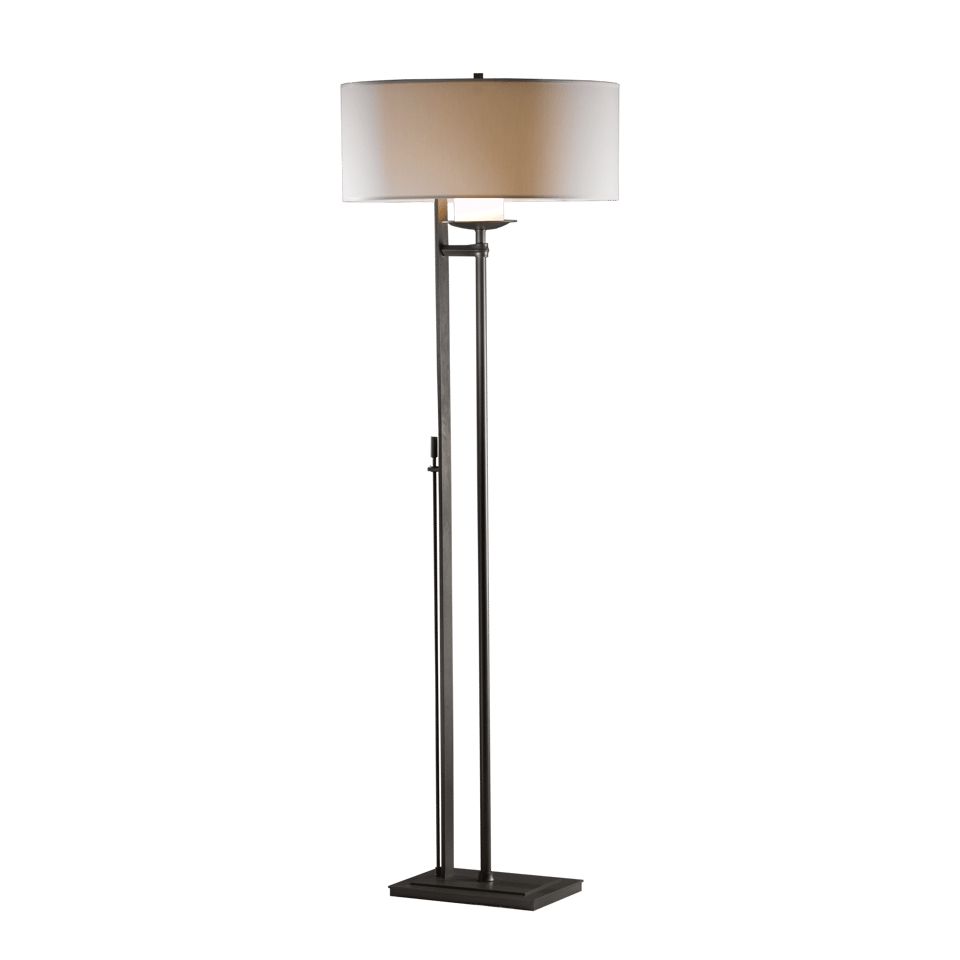Hubbardton Forge Rook Floor Lamp 234901 - Modern Design with Dimmable Feature & Versatile Finish Options
