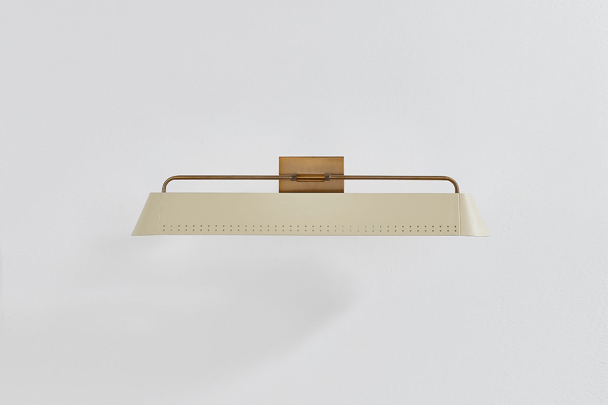 Rowan Large Picture Light by Troy Lighting, Dimmable, Contemporary Design, Soft Sand Finish, 25"W