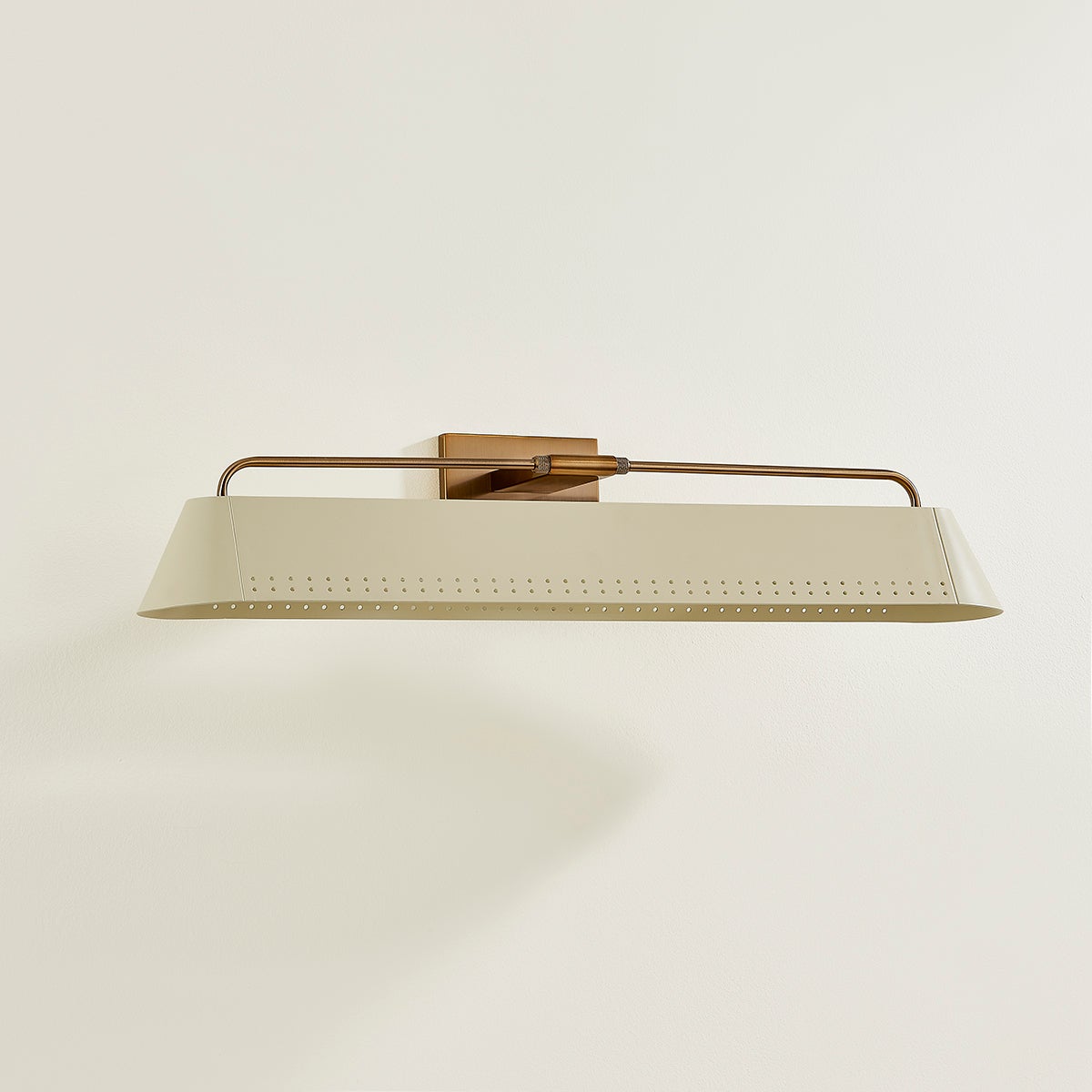 Rowan Large Picture Light by Troy Lighting, Dimmable, Contemporary Design, Soft Sand Finish, 25"W